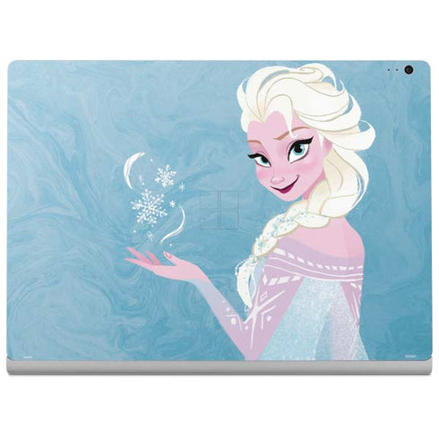 Disney Frozen Ice Blue Elsa Art Surface Book 2 13.5in Skin